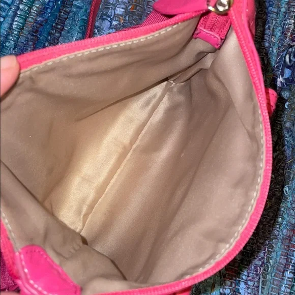 Coach Campbell Pink Leather Crossbody Bag - Picture 9 of 13